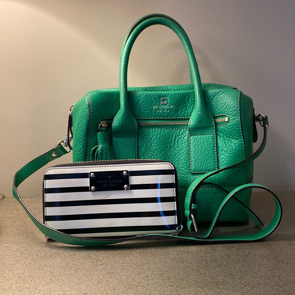 Kate Spade bag with matching wallet